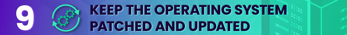 linux vps hosting keep the operating system patched and updated
